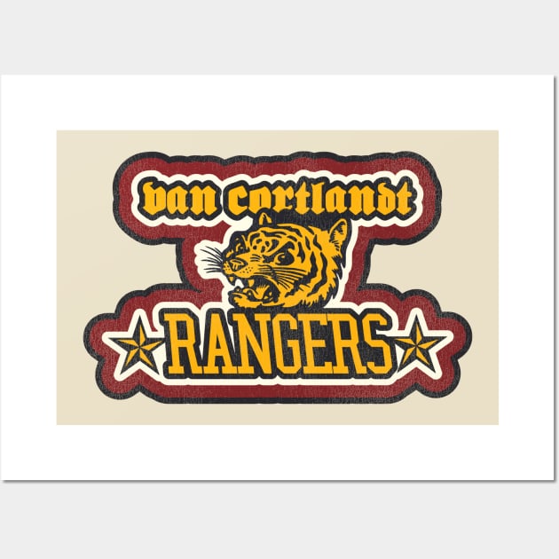 Van Cortlandt Rangers - The Warriors Movie Wall Art by darklordpug